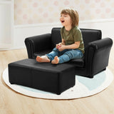 2 Seat Kids Sofa Set with Ottoman