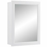Mirror Cabinet with Wall Mounted for Bathroom/Kitchen-White
