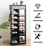 13-tier Vertical Shoe Rack with Removable Drawer