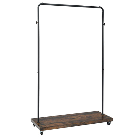 Rolling Garment Rack with Lockable Casters for Residential Commercial Use