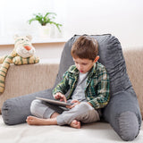 Reading Pillow TV Bed Rest Memory Foam with Arms Rests Neck Roll Back Support