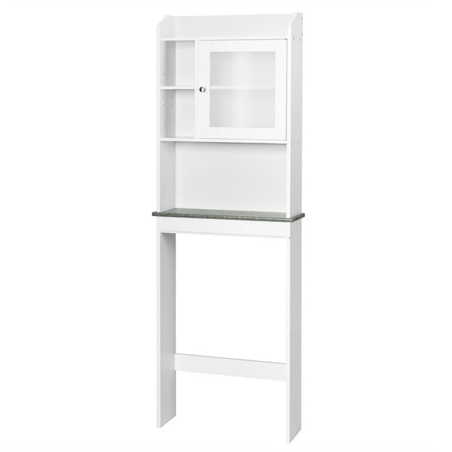 Space Saver White Over-the-Toilet Cabinet