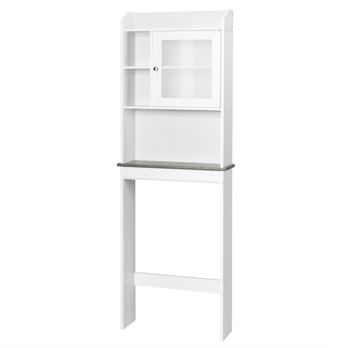 Space Saver White Over-the-Toilet Cabinet