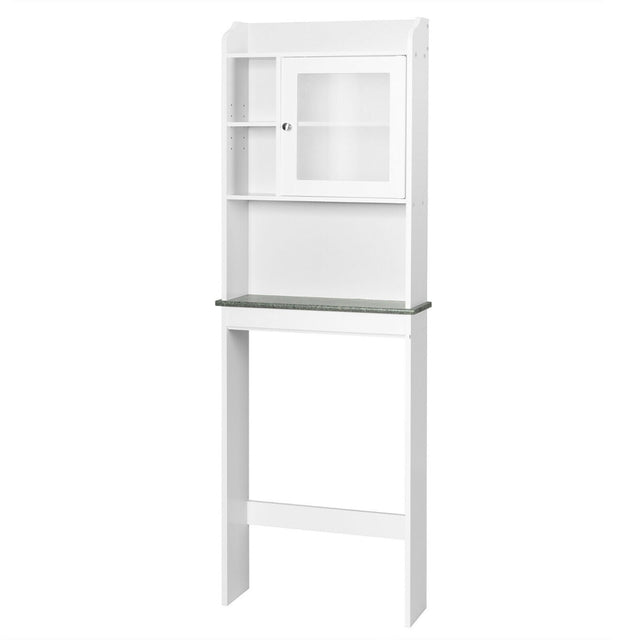 Space Saver White Over-the-Toilet Cabinet