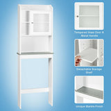 Space Saver White Over-the-Toilet Cabinet