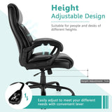 Ergonomic Big & Tall Chair  with Rocking Backrest for Home & Office