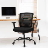 Mesh Ergonomic Swivel Chair with Lumbar Support for Office