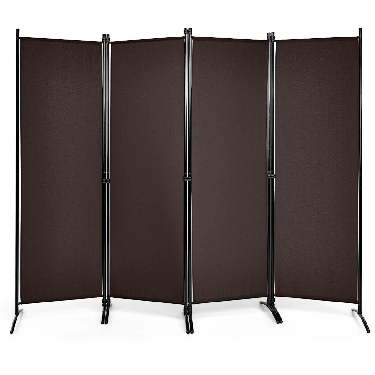 Portable Fiber Wall Divider  for Home Office-Coffee