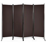 Portable Fiber Wall Divider  for Home Office-Coffee