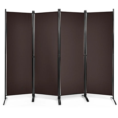 Portable Fiber Wall Divider  for Home Office-Coffee