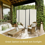 Portable Fiber Wall Divider  for Home Office-White
