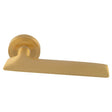 HYGGE DUE LEVER ON CONCEALED FIX ROUND ROSE OSA (SATIN BRASS) - SATIN BRASS - PAIR
