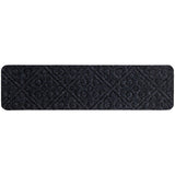 15 PCS Slip-resistant Stair Mats with Waterproof Material for Kids/Elderly/Pets-Grey