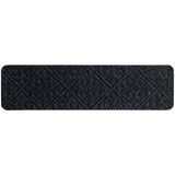 15 PCS Slip-resistant Stair Mats with Waterproof Material for Kids/Elderly/Pets-Grey