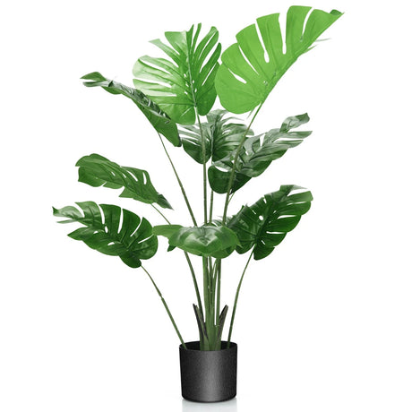 1.2M Artificial Monstera Deliciosa Tree for Home Office-1 piece