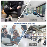 HOMCOM Multifunction Weight Bench with 2 Dumbbells, 7-Level Adjustable Hyper Extension Sit-up Bench