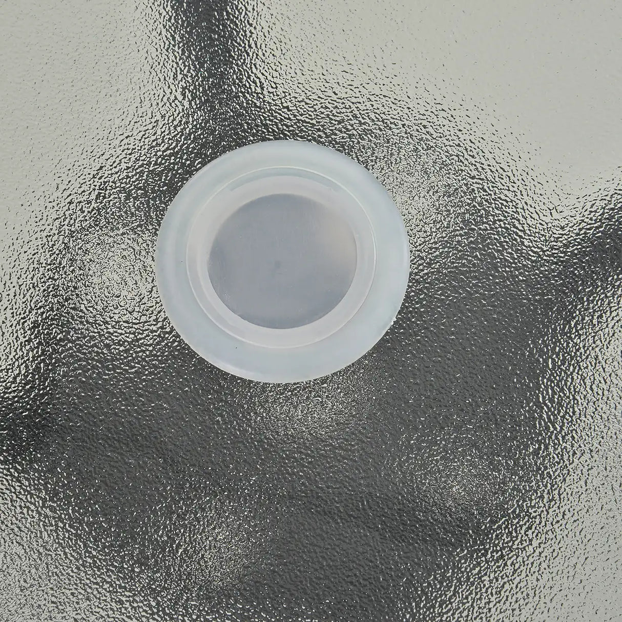 Outsunny 80 cm Round Garden Dining Table with Parasol Hole for 4, Outdoor Coffee Bistro End Side Table with Tempered Glass Top and Steel Frame for Patio, Porch, Black