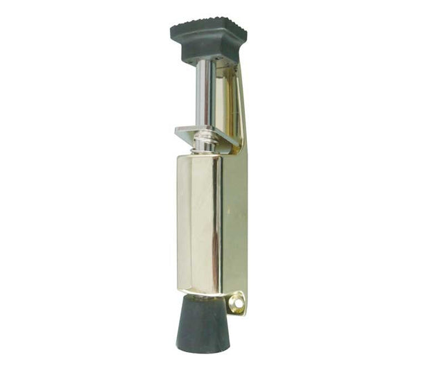 Jedo 120mm Door Holder 120x24mm Polished Brass