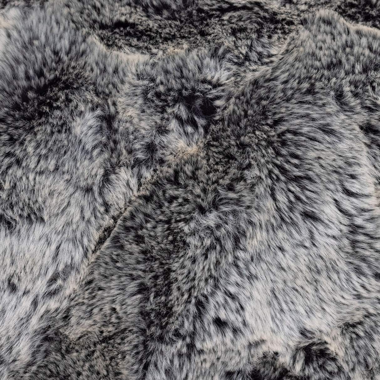 Faux Fur Cocoon Bean Bag - Arctic Wolf