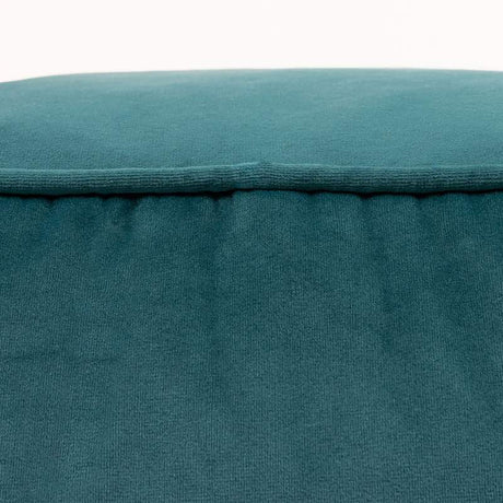 Amara Velvet Footstool - Teal