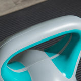 SPORTNOW Kettlebell, 10kg Kettle Bells with Handle for Home Gym Weight Lifting and Strength Training, Light Blue and Grey