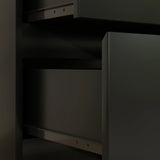 HOMCOM Chest of Three Drawers - Black