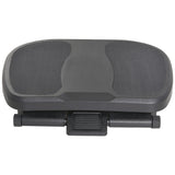 HOMCOM 0-30 Three-Height Under-Desk Support Footrest - Black