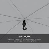 Outsunny 3.5 x 3.5M Camping Gazebo, Outdoor Event Shelter Dome Tent Garden Sun Shelter Patio Spire Arc Pavilion Camp Sun Shade Tent for 6-8 Person, Green