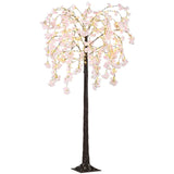 HOMCOM 450 LED Light Decorative Artificial Blossom Tree - Pink