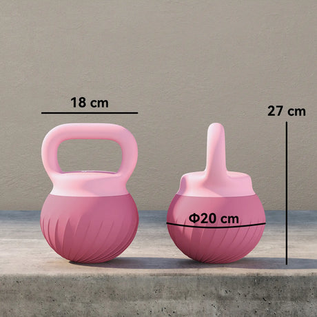 SPORTNOW Soft Kettlebell, 6kg Kettle Bell with Anti-Slip Grip for Home Gym Weight Lifting and Strength Training