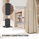 Outsunny 3 x 3(m) Retractable Pergola, Garden Gazebo Shelter with Curtains, for Grill, Patio, Deck, Beige