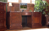 La Roque Twin Pedestal Computer Desk