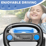 AIYAPLAY Kids Bumper Car with 360-Degree Rotation, 6V Electric Ride On Car with Music and Horn for 3-8 Years Old, Blue