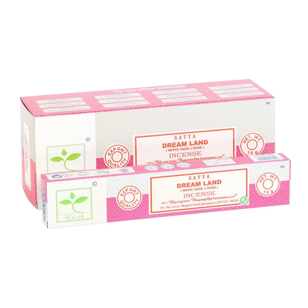 Set of 6 Earth Satya Dream Land Incense (12/50)
