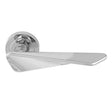 INTONA LEVER ON CONCEALED FIX ROUND ROSE CRO (POLISHED CHROME) - POLISHED CHROME - PAIR
