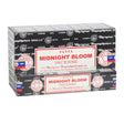 Set of 12 Midnight Bloom Incense Sticks by Satya (12/50)