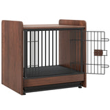 Dog Crate Furniture Indoor Dog Cage with Removable Tray