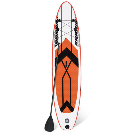 10.5 Feet Inflatable Stand Up Paddle Board with Carrying Bag and Aluminum Paddle-M