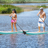 10.5 ft Inflatable Stand Up Paddle Board Surfboard with Aluminum Paddle Pump-10.5 ft