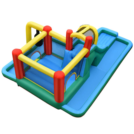 Kids Inflatable Water Slide Bounce House without Blower