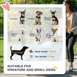 PawHut 3 In 1 Detachable Pet Stroller, for Extra Small and Small Dogs - Yellow