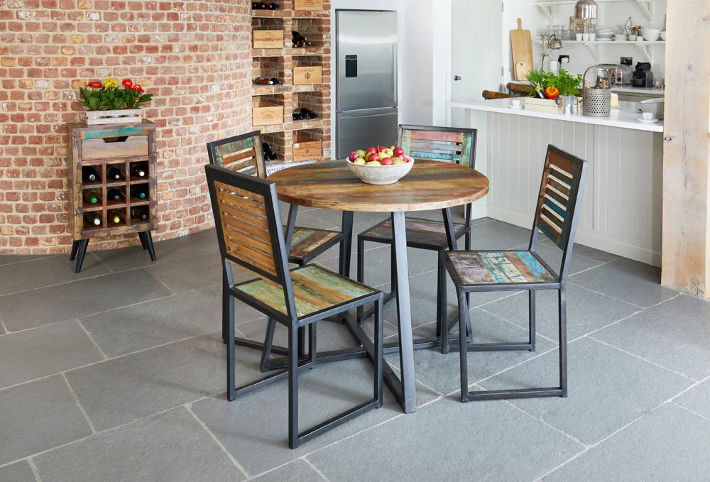Urban Chic Round Dining Table  (100cm x 100cm)