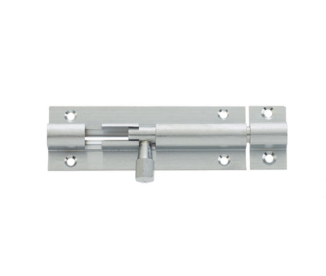 Jedo Brass Straight Barrel Bolts 152x25mm Satin Chrome