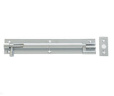 Jedo Brass Necked Barrel Bolts 100x25mm Satin Chrome