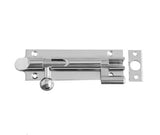 Jedo Brass Bell Shape Necked Barrel Bolts 102x32mm Polished Chrome