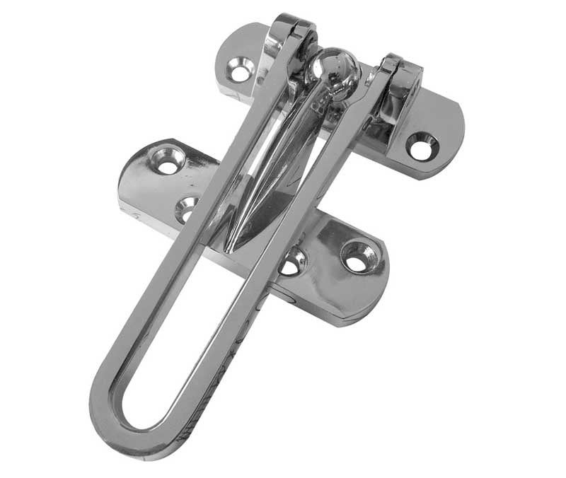 Jedo Security Door Guards Polished Chrome