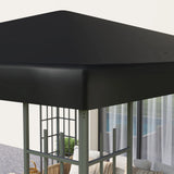 Outsunny 3 x 3(m) Gazebo Frame Replacement - Black