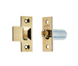 Jedo Adjustable Rollerbolt Catches with Brass Roller 36mm Polished Brass
