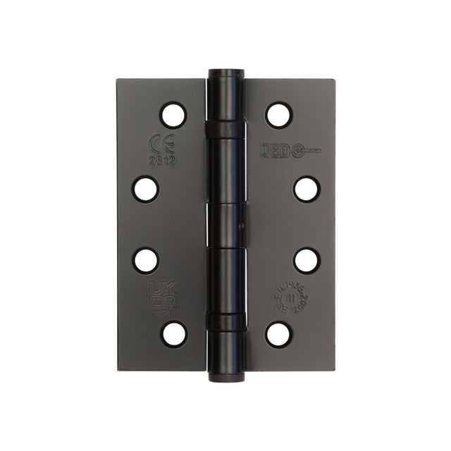 Jedo Grade 11 Steel Ball Bearing Hinges 102x76mm Black