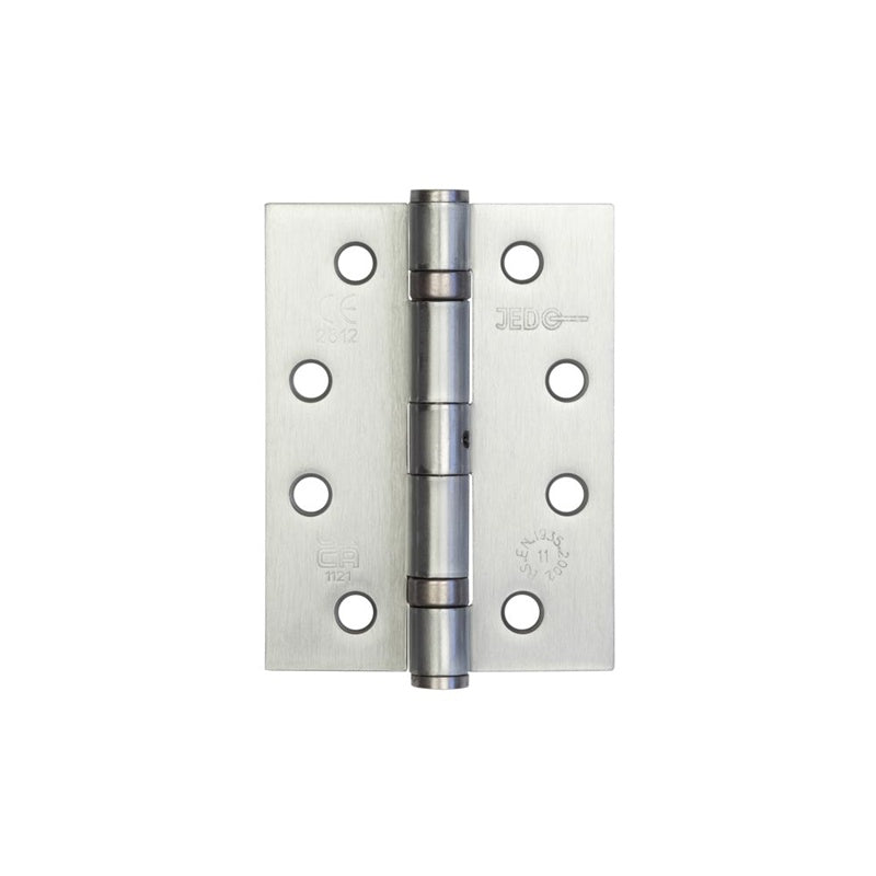 Jedo Grade 11 Steel Ball Bearing Hinges 102x76mm Satin Chrome